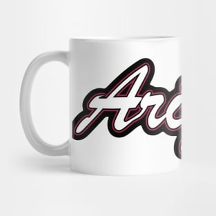 Football Fan of Arizona Mug